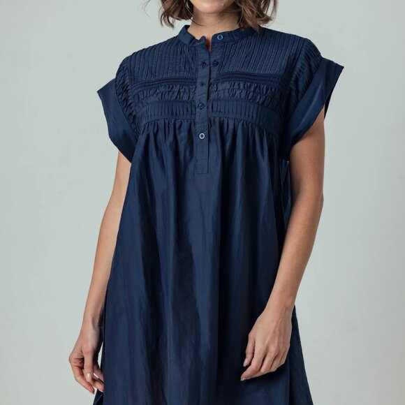 Rue Dress ~ Navy - Picture 1 of 3
